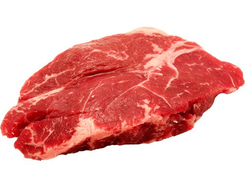 After dissection, cold parts of the meat